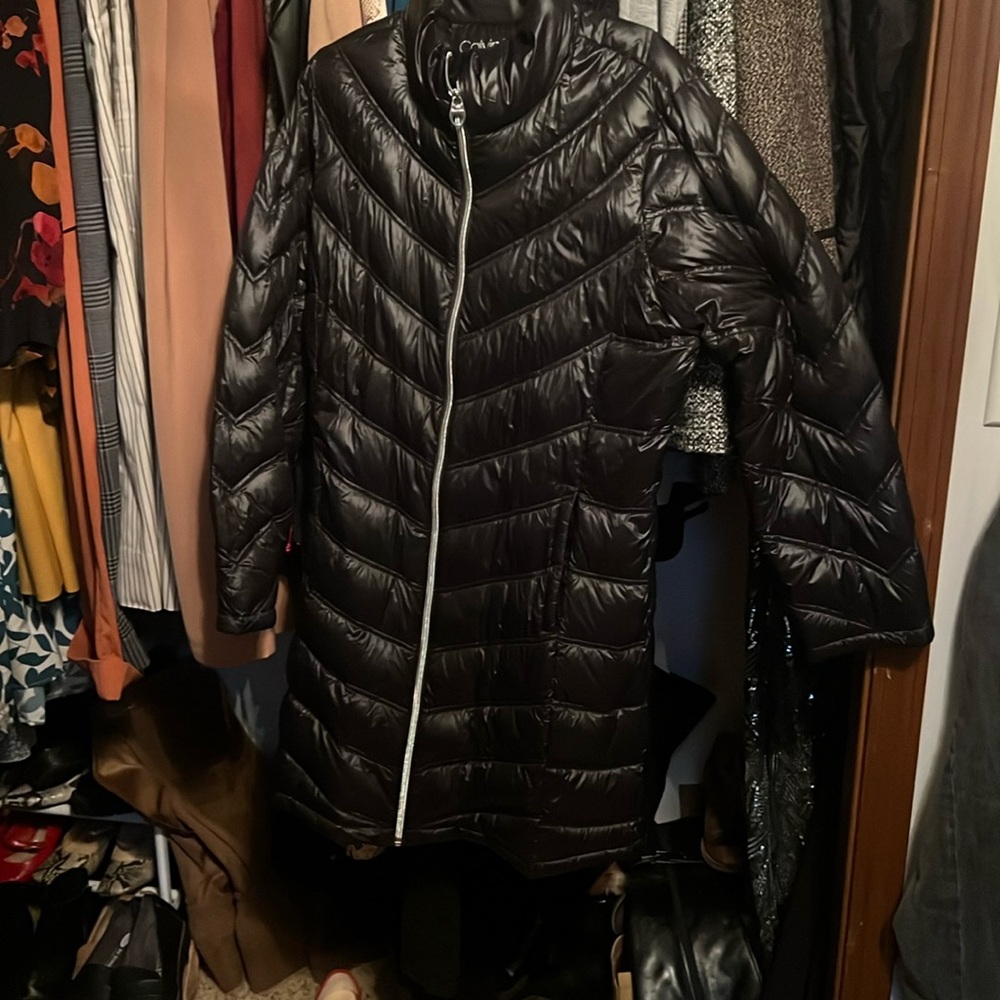 Packable quilted coat